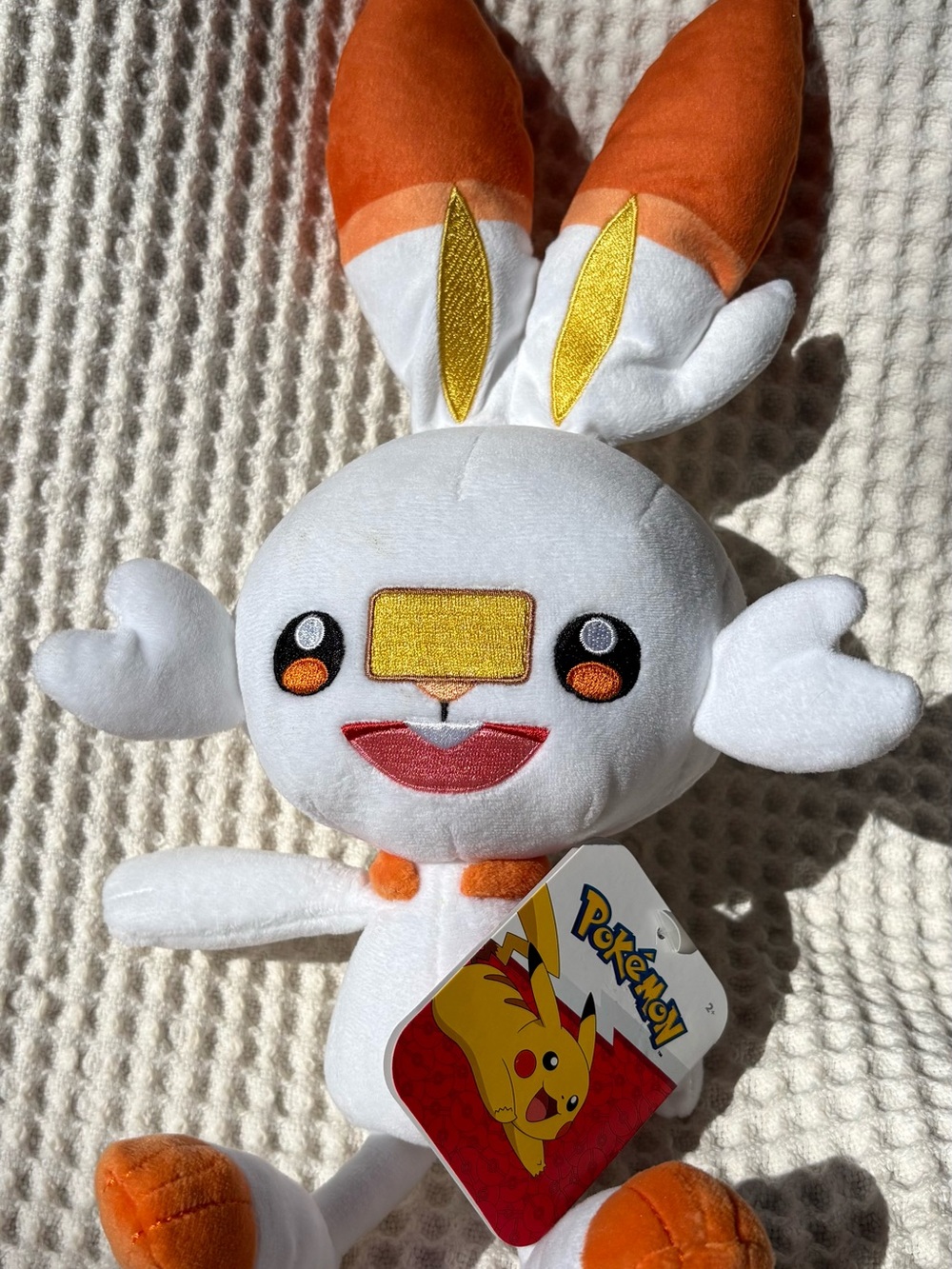 Official Pokémon Scorbunny Plush w/ Tags Jazwares Nintendo